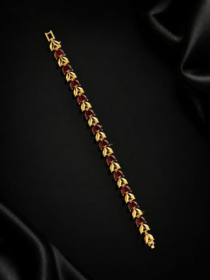 Aura Leaf Bracelet