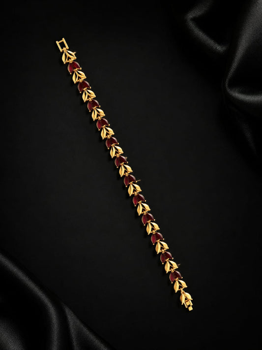 Aura Leaf Bracelet