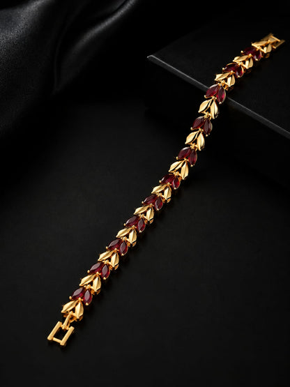 Aura Leaf Bracelet