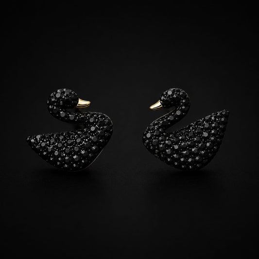 Black Swan Earrings