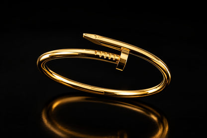 Cartier Golden Juste Un Clou Nail Bracelet
