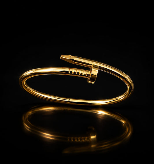 Cartier Golden Juste Un Clou Nail Bracelet